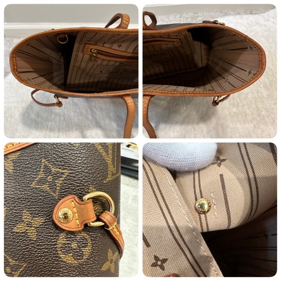 (SOLD) Louis Vuitton Neverfull MM Tote - Picture 12 of 13